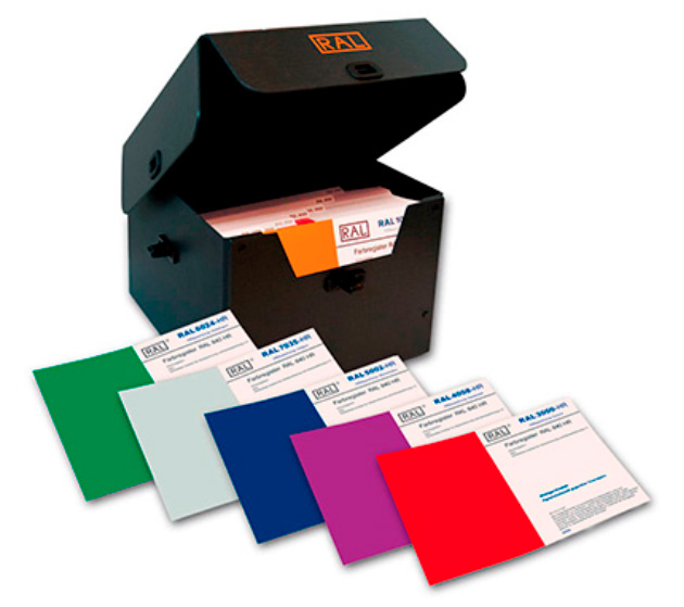 образцы для контроля соответствия цветов