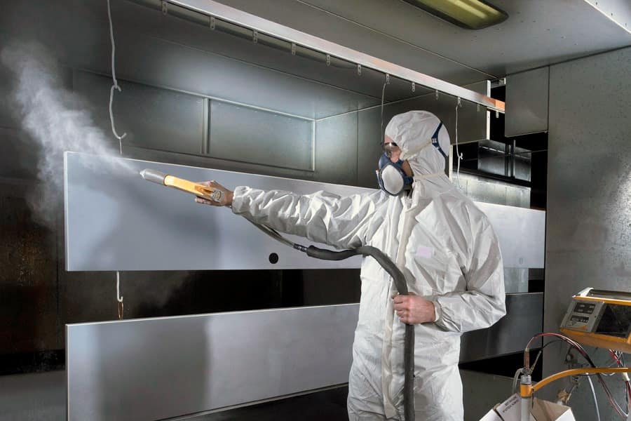 толщина слоя порошковой краски