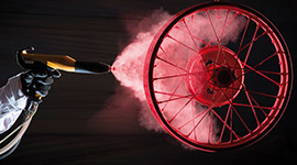 Какой должна быть толщина слоя порошковой краски