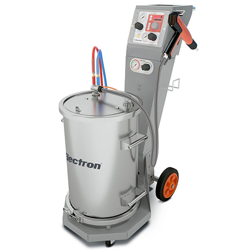 Electron E-COAT Pro V2 Hopper installation with tank